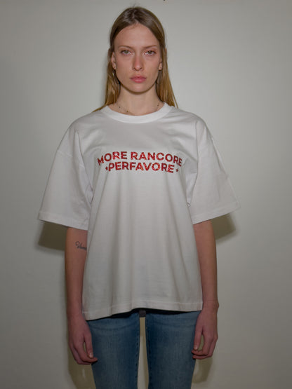 More rancore per favore - tee white