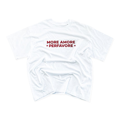 More amore per favore - tee white