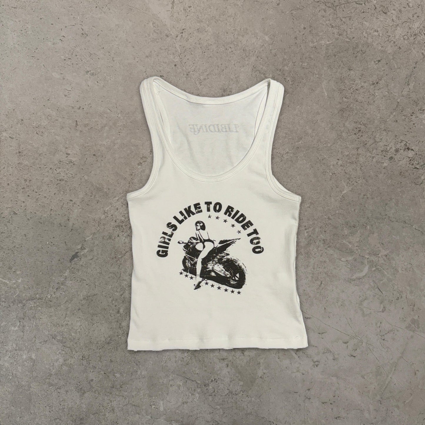 Girls like to ride too - Tank Top
